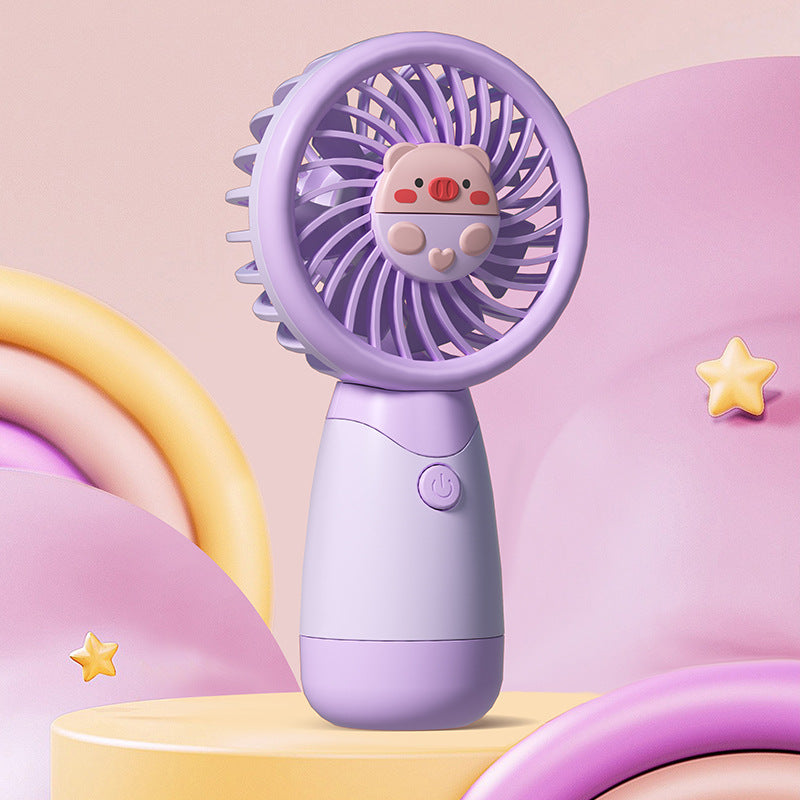 Mini Silent USB Rechargeable Desk Fan