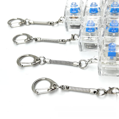Transparent Mechanical Key Stress Relief Toy
