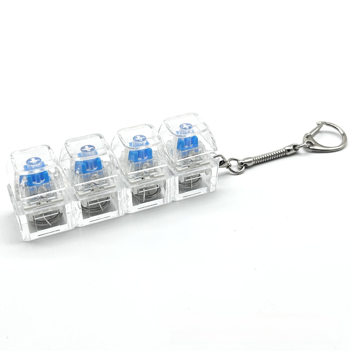 Transparent Mechanical Key Stress Relief Toy