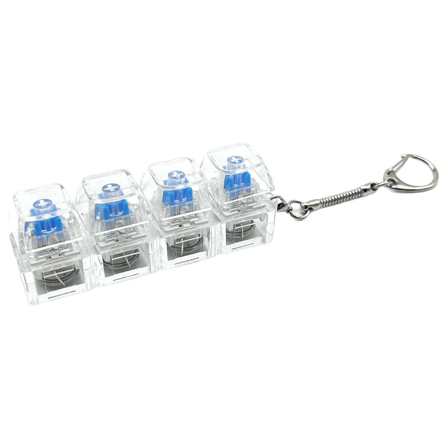 Transparent Mechanical Key Stress Relief Toy