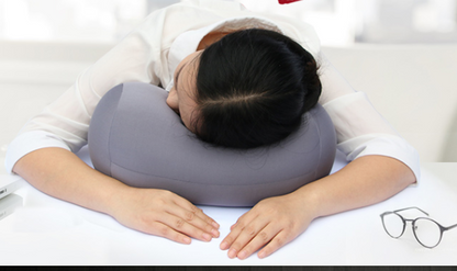 Summer New O-Shaped Pillow, Ice Silk Cooling Headrest