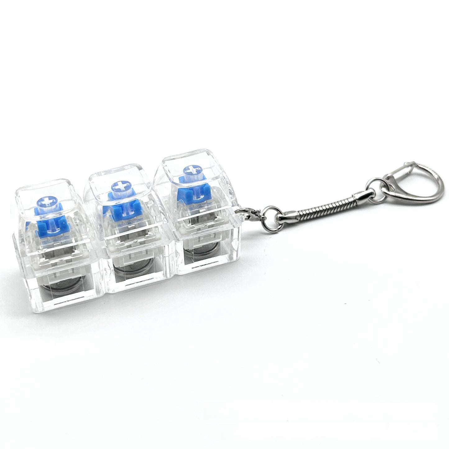 Transparent Mechanical Key Stress Relief Toy