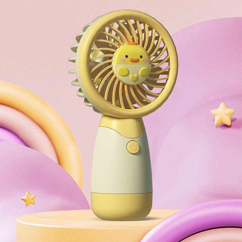 Mini Silent USB Rechargeable Desk Fan