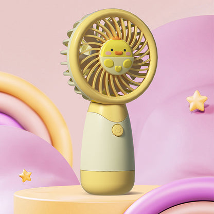 Mini Silent USB Rechargeable Desk Fan
