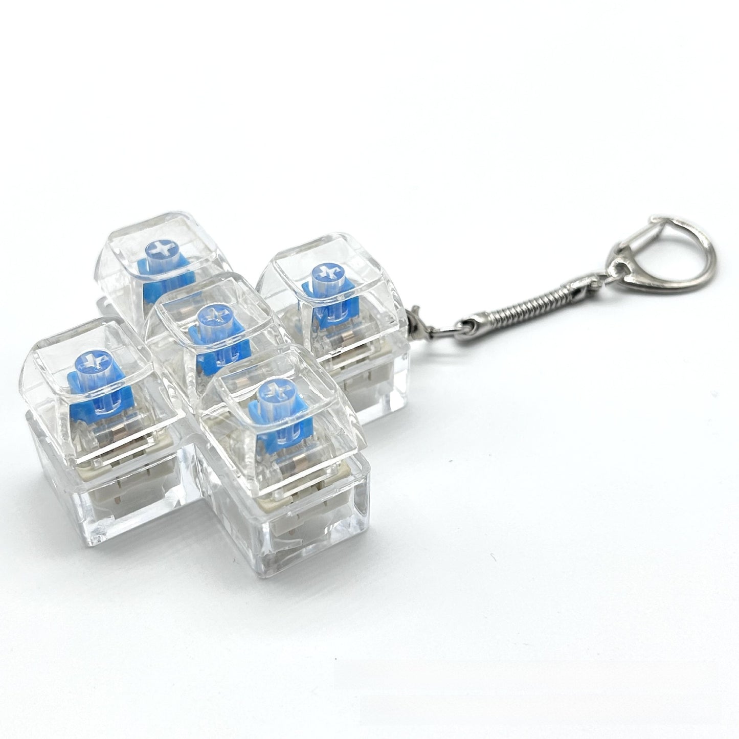 Transparent Mechanical Key Stress Relief Toy