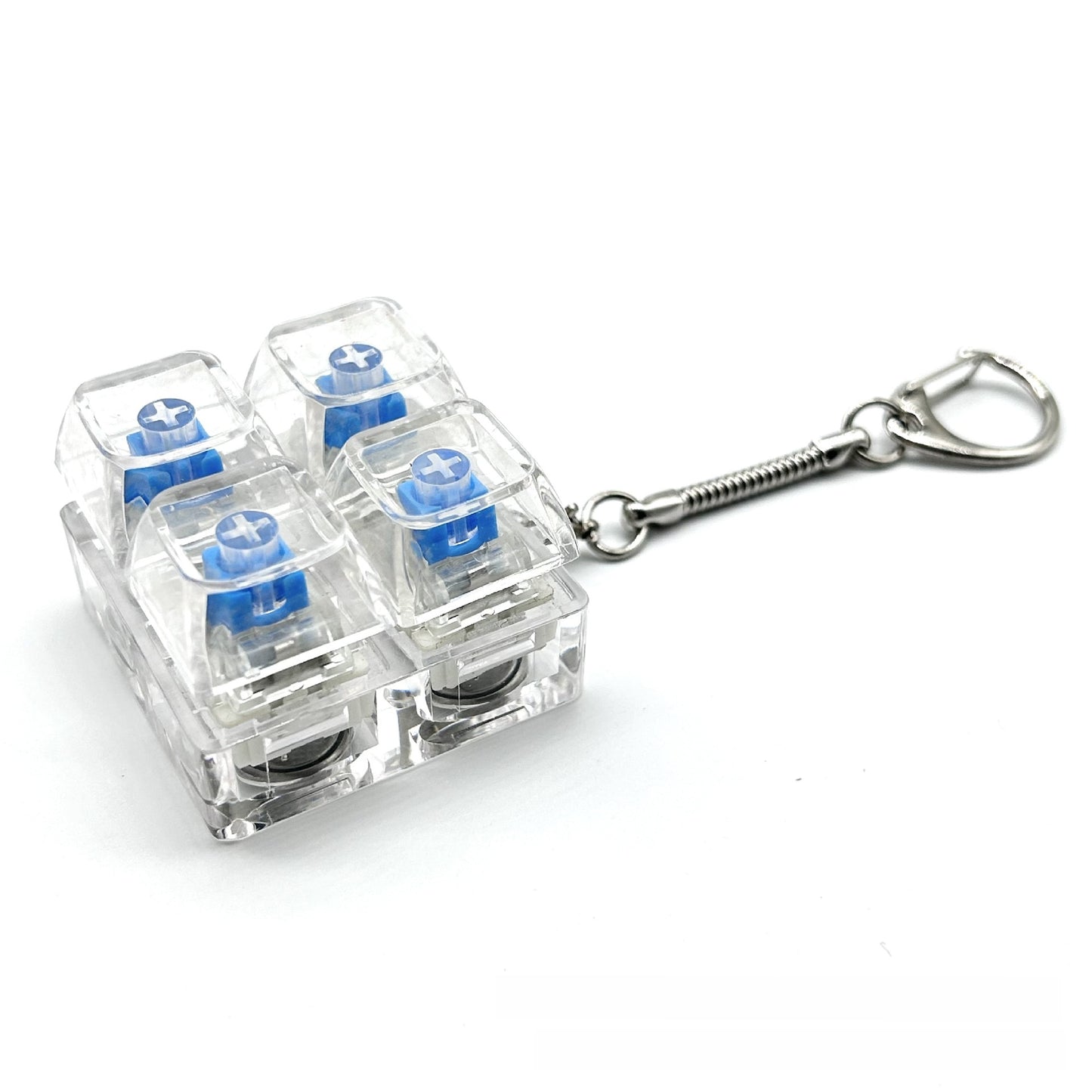 Transparent Mechanical Key Stress Relief Toy