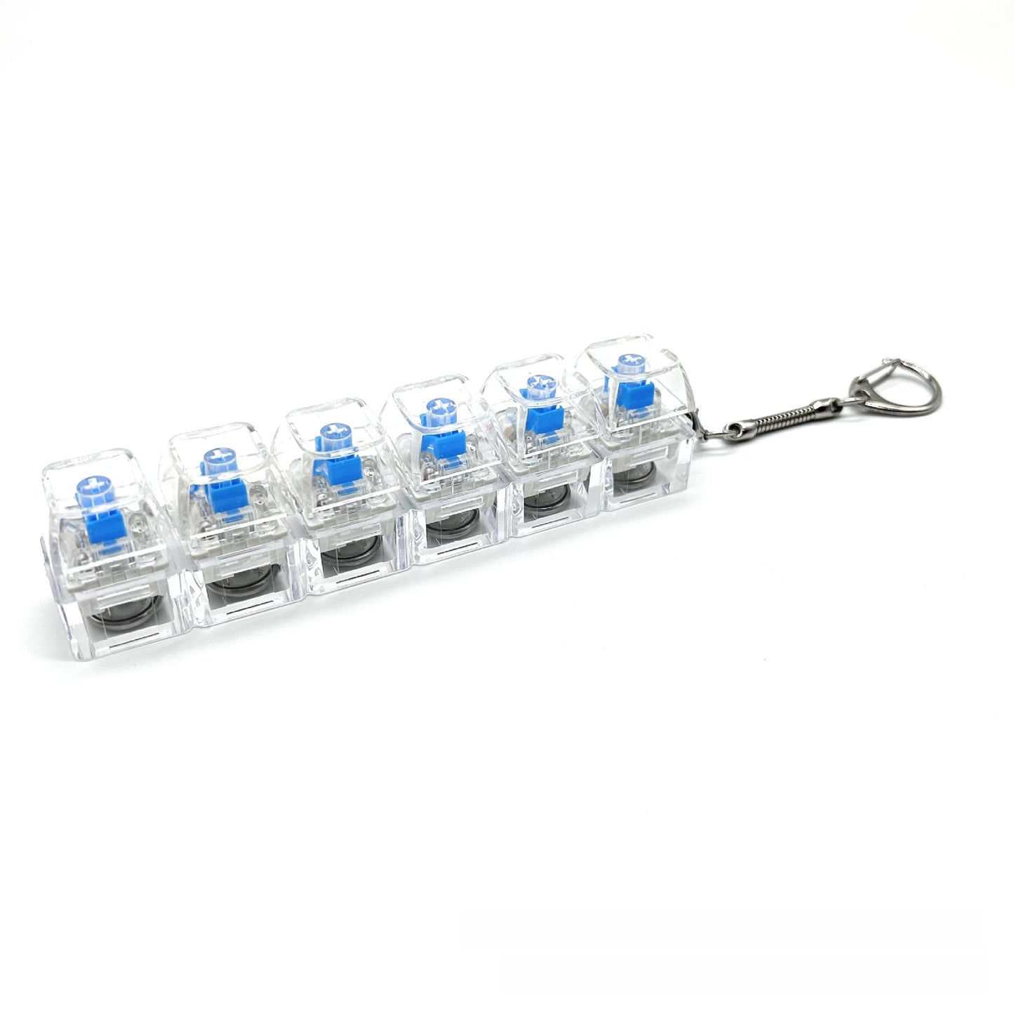 Transparent Mechanical Key Stress Relief Toy