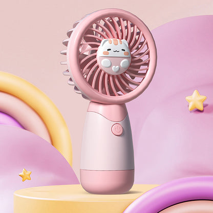 Mini Silent USB Rechargeable Desk Fan